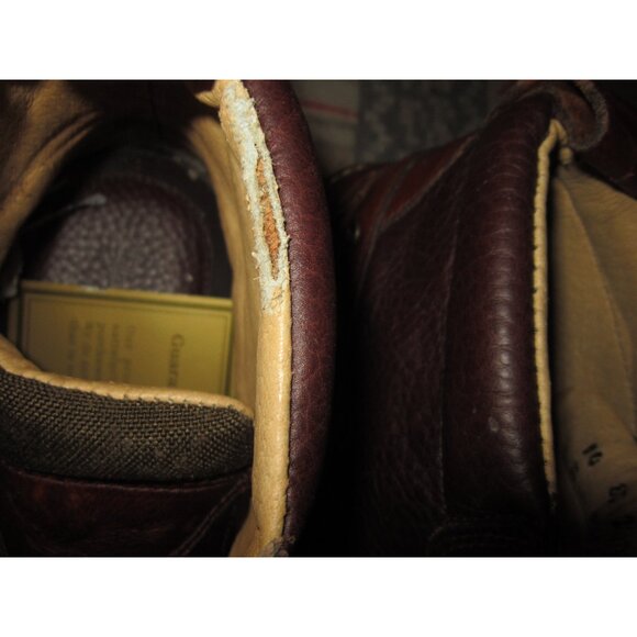 LL Bean Allagash Bison Chukka Men's Boots Brown Bison Men's US 14 W EE Leather - Picture 6 of 7